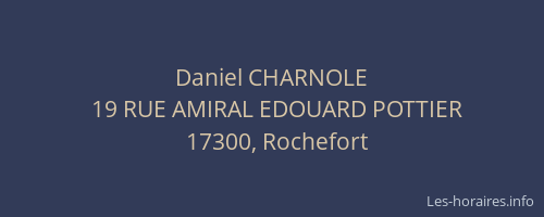 Daniel CHARNOLE