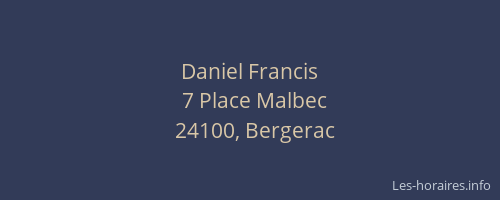 Daniel Francis