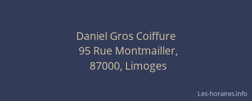 Daniel Gros Coiffure