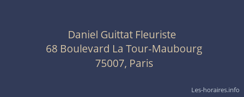 Daniel Guittat Fleuriste