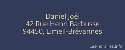 Daniel Joël