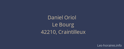 Daniel Oriol