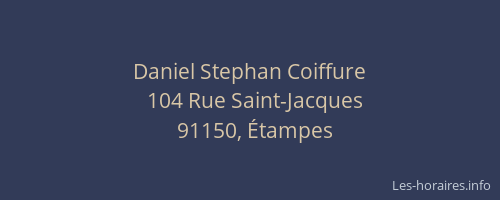 Daniel Stephan Coiffure