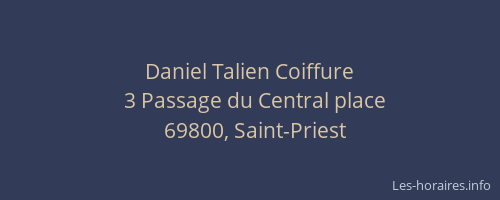 Daniel Talien Coiffure