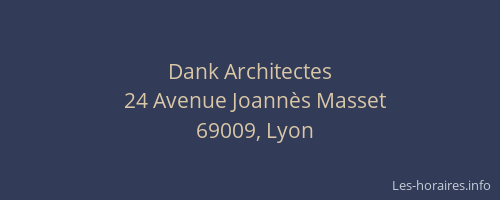 Dank Architectes