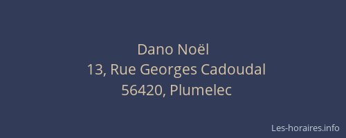 Dano No&euml;l