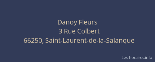Danoy Fleurs