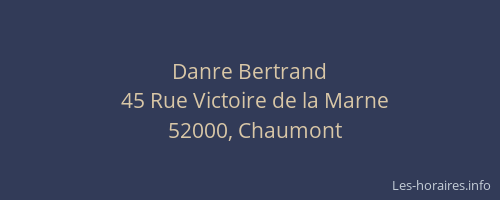 Danre Bertrand