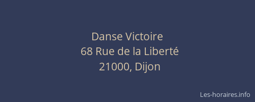Danse Victoire