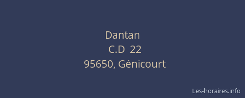 Dantan