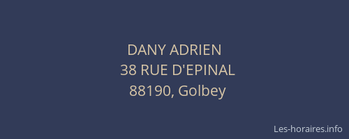 DANY ADRIEN