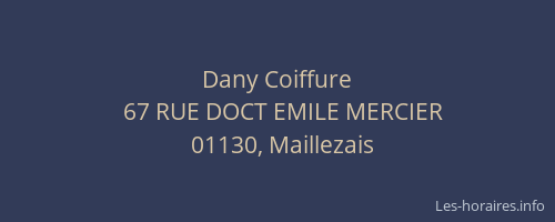 Dany Coiffure
