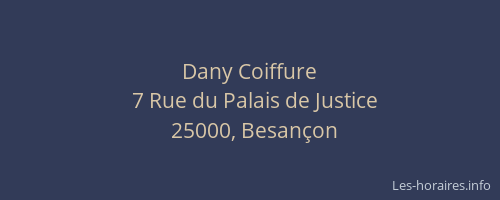 Dany Coiffure
