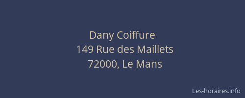 Dany Coiffure