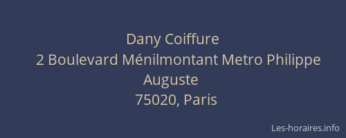 Dany Coiffure