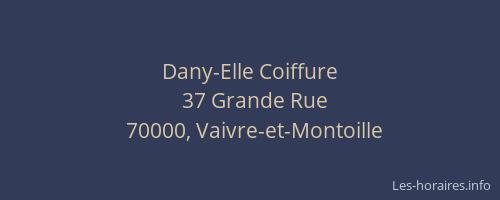 Dany-Elle Coiffure