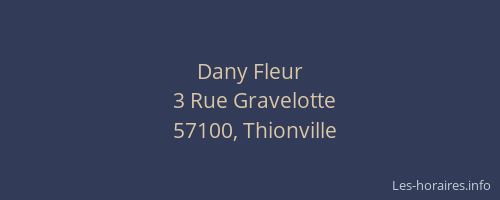 Dany Fleur