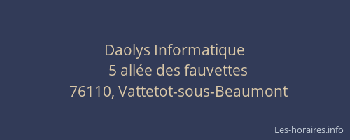 Daolys Informatique