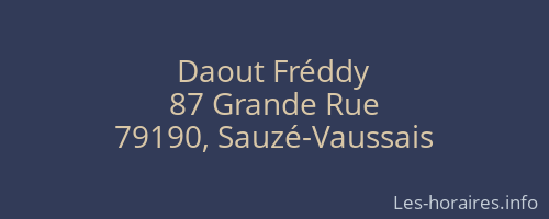 Daout Fréddy