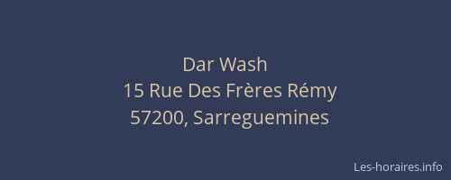 Dar Wash