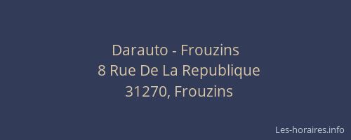 Darauto - Frouzins