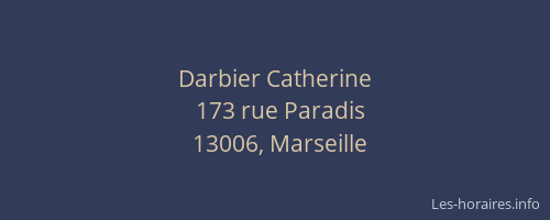 Darbier Catherine