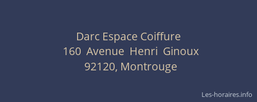 Darc Espace Coiffure