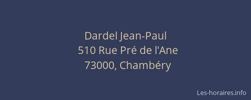Dardel Jean-Paul