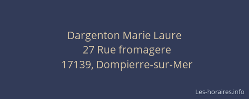 Dargenton Marie Laure