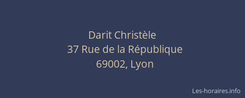Darit Christèle