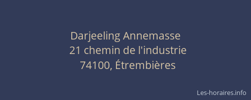 Darjeeling Annemasse