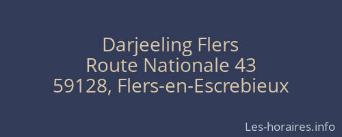 Darjeeling Flers