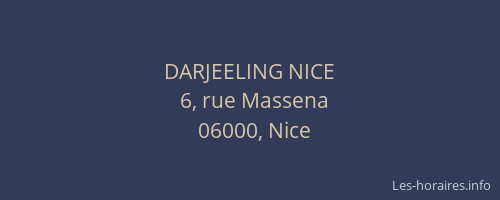 DARJEELING NICE