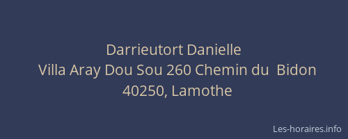 Darrieutort Danielle