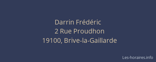 Darrin Frédéric