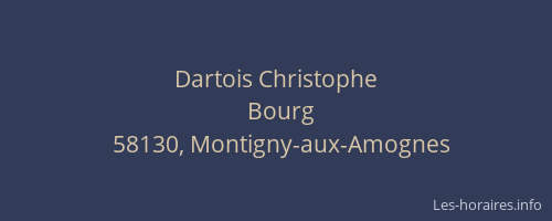 Dartois Christophe