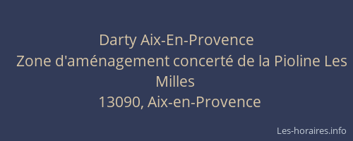 Darty Aix-En-Provence