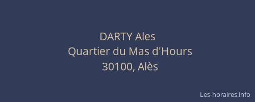 DARTY Ales