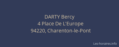 DARTY Bercy