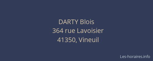 DARTY Blois