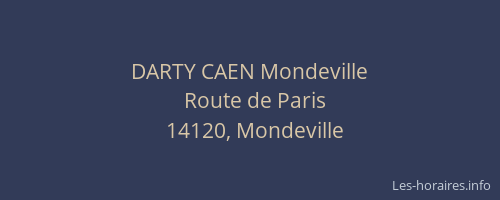 DARTY CAEN Mondeville