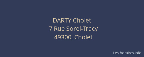 DARTY Cholet