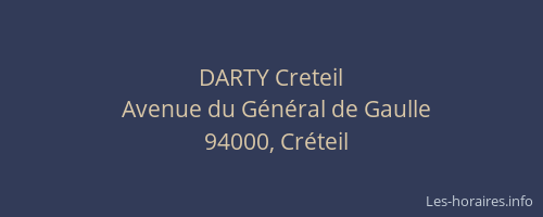 DARTY Creteil