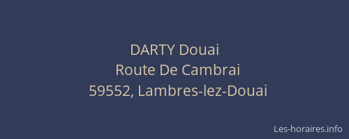DARTY Douai