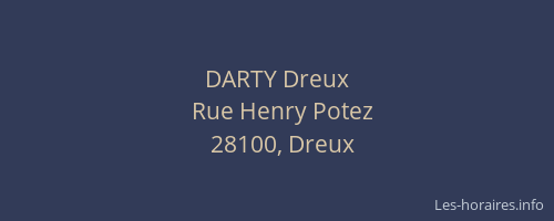 DARTY Dreux