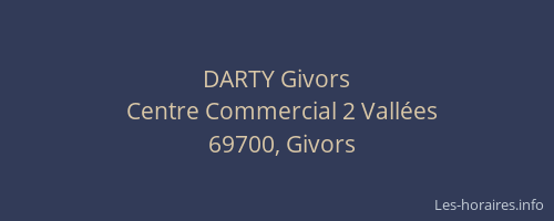 DARTY Givors