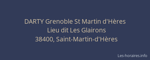 DARTY Grenoble St Martin d'Hères