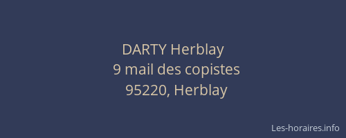 DARTY Herblay