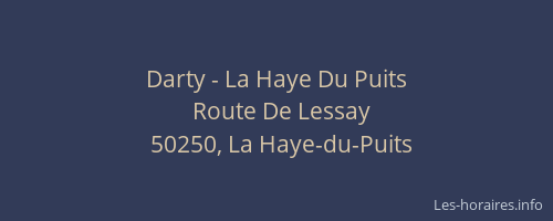 Darty - La Haye Du Puits