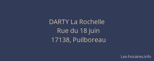 DARTY La Rochelle
